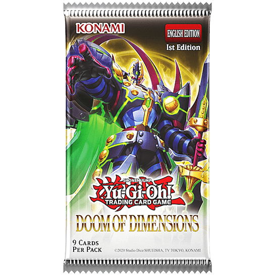Yu-Gi-Oh! Doom of Dimensions Booster Pack | Lichcards Hoofdafbeelding