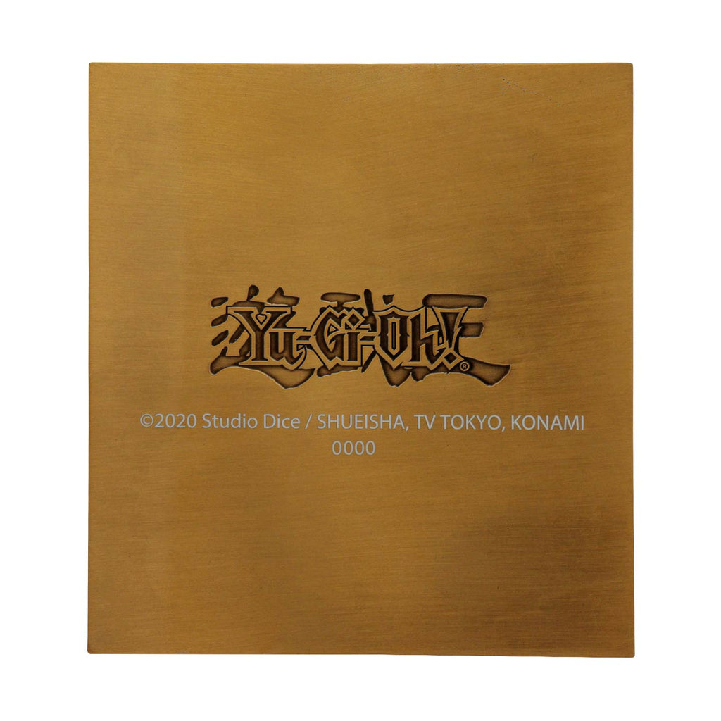 Achterzijde van de Yu-Gi-Oh! Duelist Kingdom Metal Map