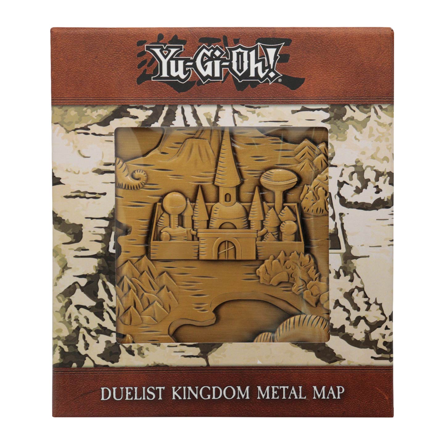 Yu-Gi-Oh! Duelist Kingdom Metal Map in officiële verpakking