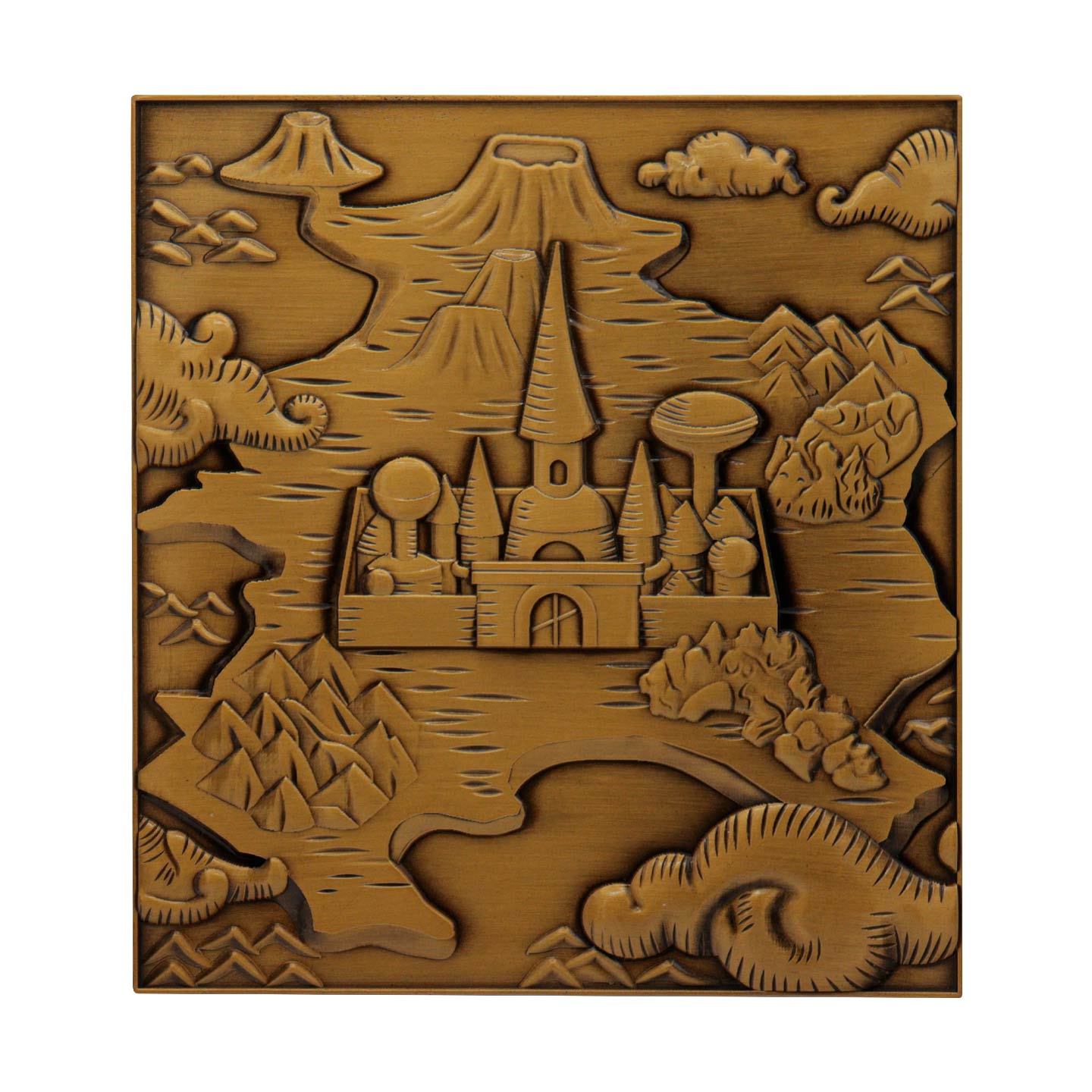 Yu-Gi-Oh! Duelist Kingdom Metal Map – voorzijde op witte achtergrond Image principale du produit
