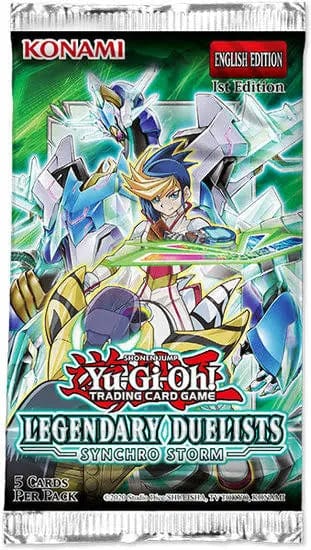Yu-Gi-Oh - Legendary Duelists: Synchro Storm Booster 4012927849293 Hover Image
