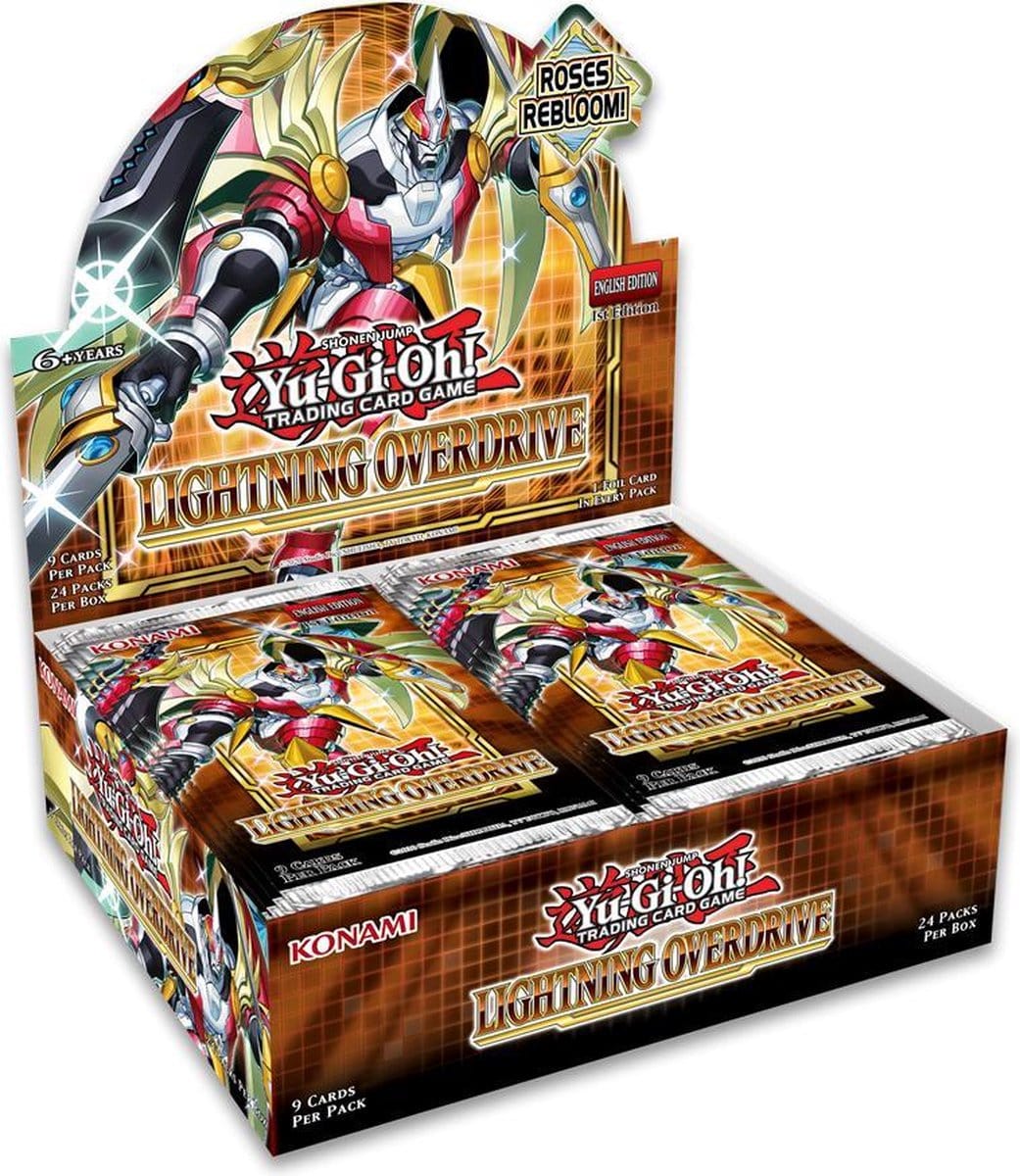 Yu-Gi-Oh! Lightning Overdrive Booster Box Imagen principal del producto