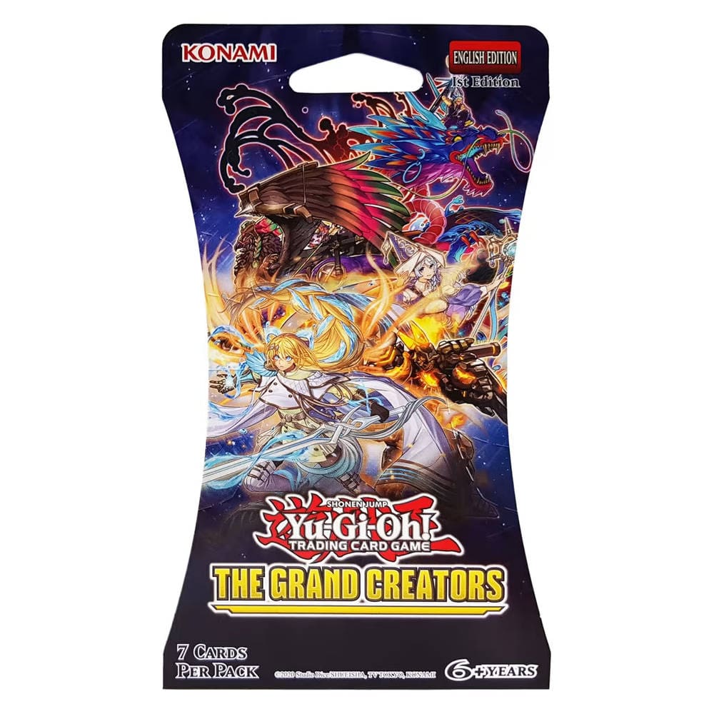 Yu-Gi-Oh! The Grand Creators Sleeved Booster 4012927942239 Imagen principal del producto