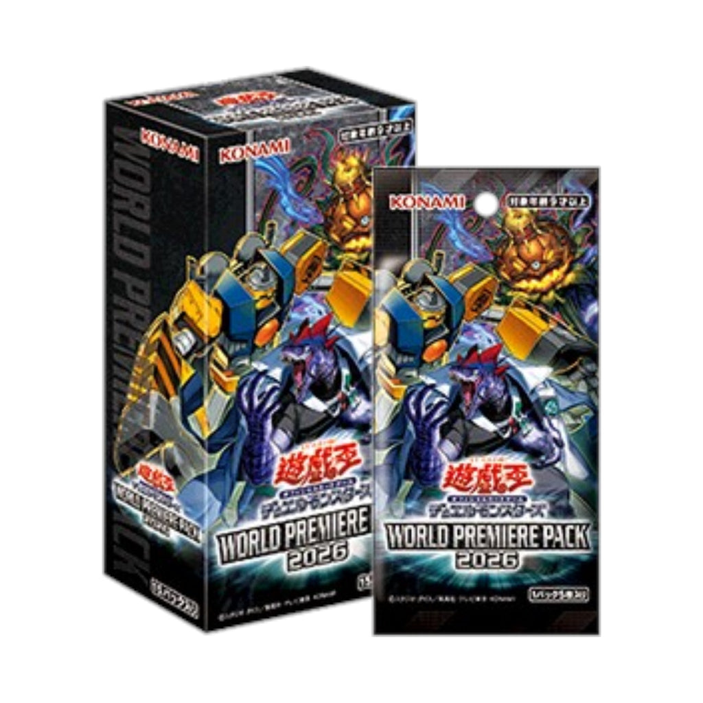 Yu-Gi-Oh! World Premiere Pack 2026 Japanse display