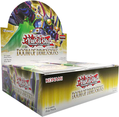Yu-Gi-Oh - Doom of Dimensions Booster Display Box Hover Image