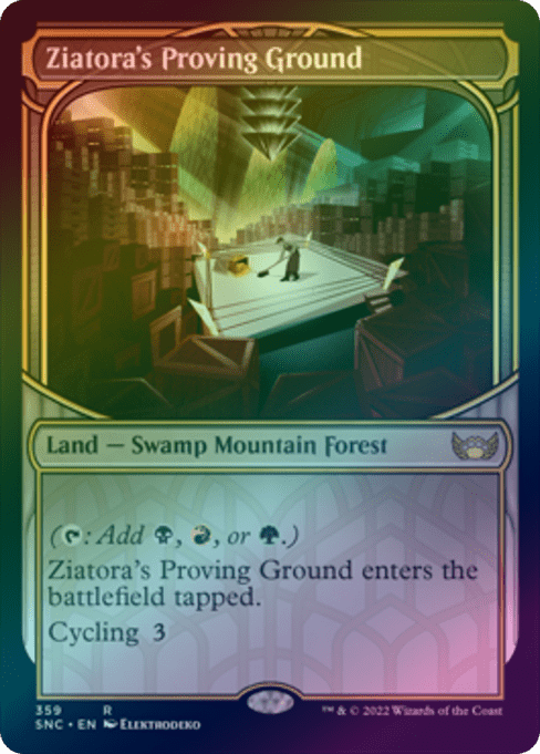 Ziatora's Proving Ground - Skyscraper Showcase (Foil) (SNC)