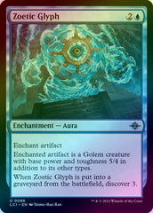 Zoetic Glyph (Foil) (LCI)