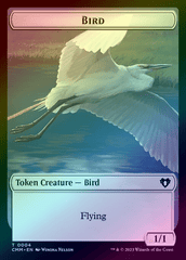 Zombie // Bird Token (Foil) (TCMM)